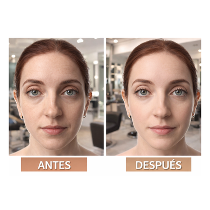 Máscara terapéutica para un rostro radiante.